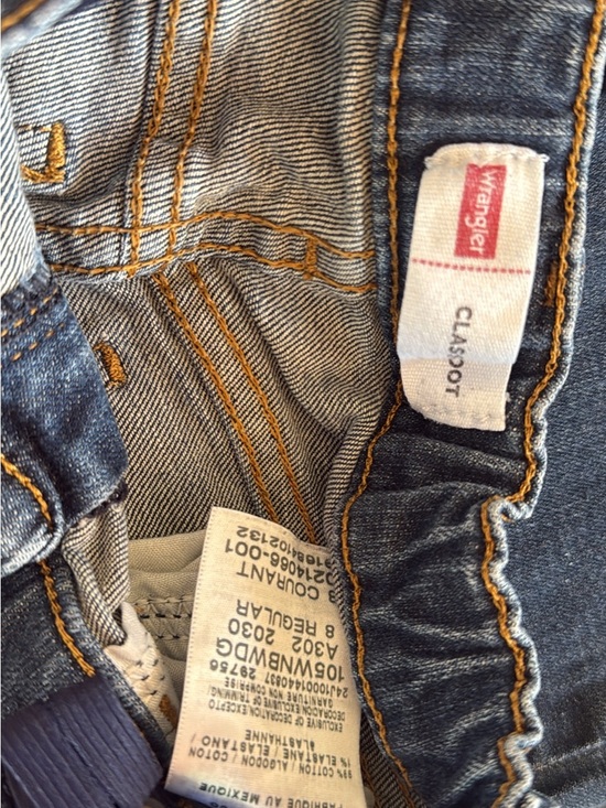 Wrangler Other - Wrangler Indigo Denim Jeans with Gold Stitching